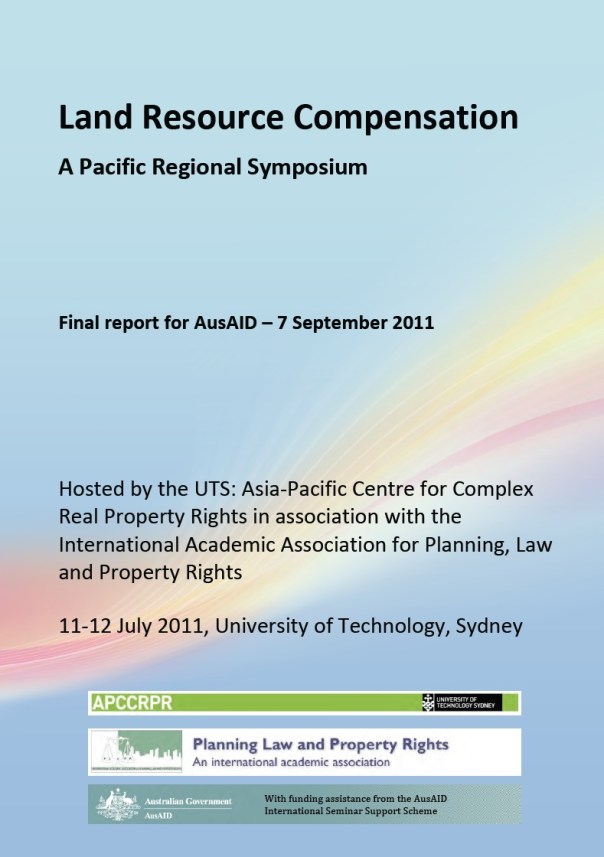 Click on image to access the full Symposium report (4mb) and papers. 